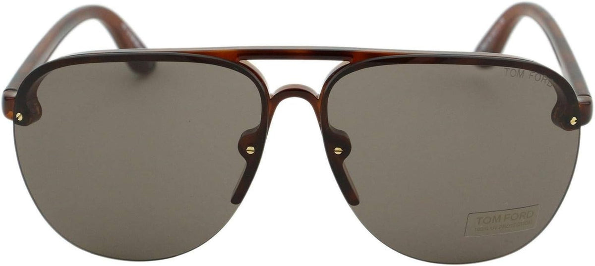 Tom Ford Wilder Sunglasses TF240 54J 62mm Brown Havana / Dark Brown Lens