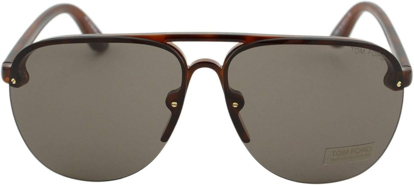 Tom Ford Wilder Sunglasses TF240 54J 62mm Brown Havana / Dark Brown Lens
