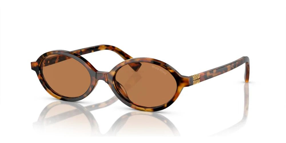 Miu Miu Sunglasses MU 04ZS 19P2Z1 50mm Light Havana / Brown Lens