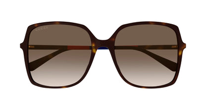Gucci Sunglasses GG0544S 008 57mm Havana / Brown Gradient Lens