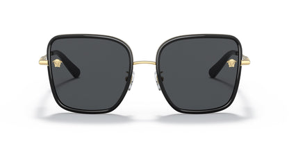 Versace Sunglasses VE2247D 143887 57mm Black / Dark Grey Lens