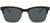 Prada Sunglasses PR17XS 1AB01A 54mm Black / Blue Lens