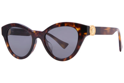 Versace Sunglasses VE4435F 10887 52mm Havana / Dark Grey Lens