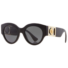 Versace Sunglasses VE4438B GB1/87 52mm Black / Dark Grey Lens