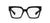 Miu Miu Eyeglasses MU04UV 1AB1O1 52mm Black / Demo Lens