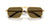 Prada sunglasses PRA53S 1BK01T 59mm Matte Gold / Dark Brown Lens