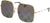 Gucci Sunglasses GG0414S 003 60mm Gold / Multi Mirror Gucci Logo [60-17-140]