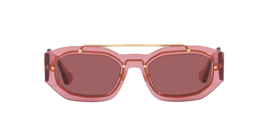 Versace Sunglasses VE2235 100269 51mm Pink / Dark Violet Lens