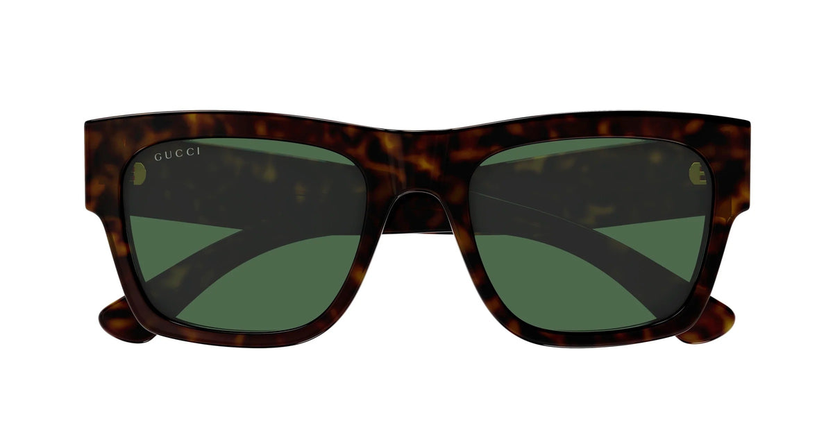 Gucci Sunglasses GG1793S 002 54mm Havana / Green Lens