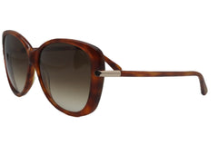 Tom Ford Linda TF 324 56F Sunglasses Havana-Gold / Brown Gradient