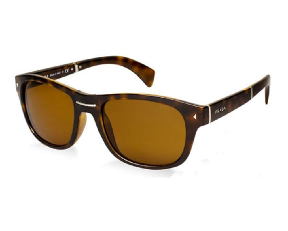 Prada Folding Sunglasses PR13OS 2AU0B0 58mm Havana / Brown Lens