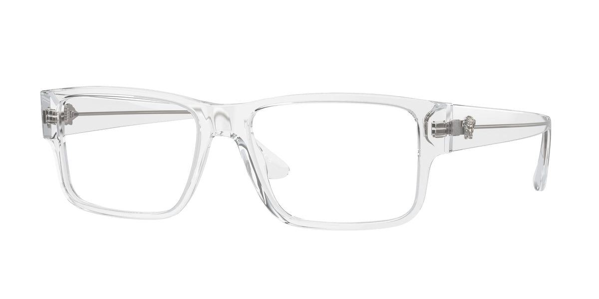 Versace Eyeglasses VE3342F 148 57mm Crystal / Demo Lens