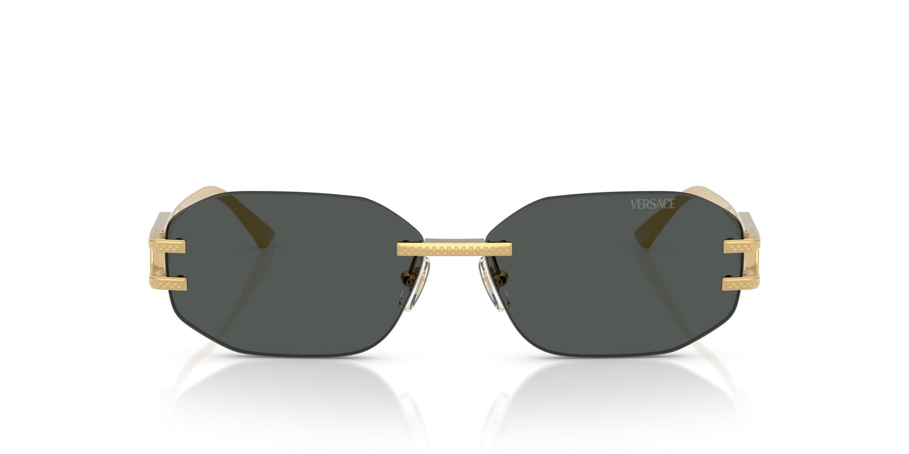 Versace Sunglasses VE2274 100287 58mm Gold / Dark Grey Lens