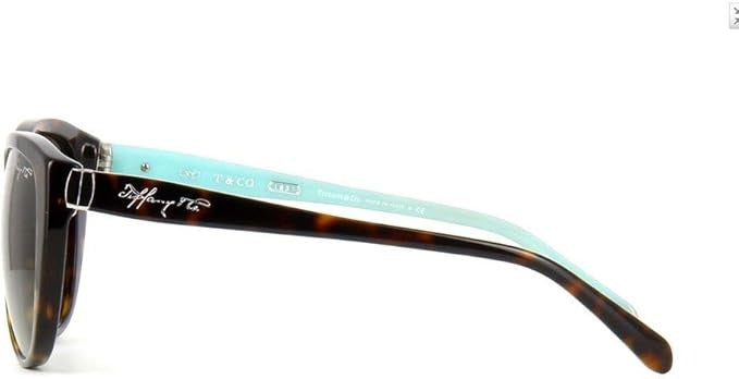 Tiffany & Co VINTAGE Sunglasses TF4082 80153M 56mm Havana / Grey Lens