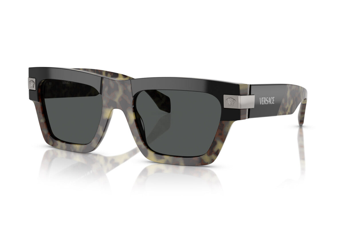 Versace Sunglasses VE4464 545687 52mm Havana / Dark Grey Lens