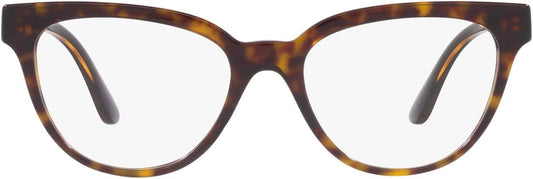 Versace Eyeglasses VE3315 108 52mm Havana / Demo Lens