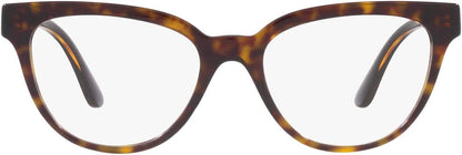 Versace Eyeglasses VE3315 108 52mm Havana / Demo Lens