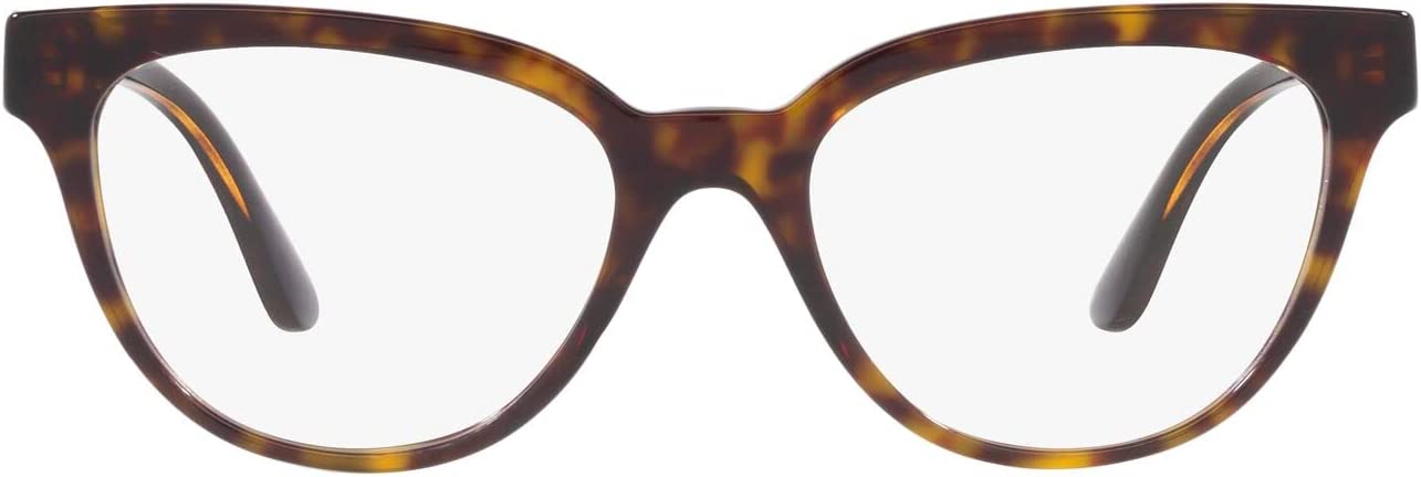 Versace Eyeglasses VE3315 108 52mm Havana / Demo Lens