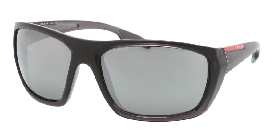 Prada Sport Sunglasses PS01OS JAN7W1 61mm Matte Grey / Silver Mirror Lens