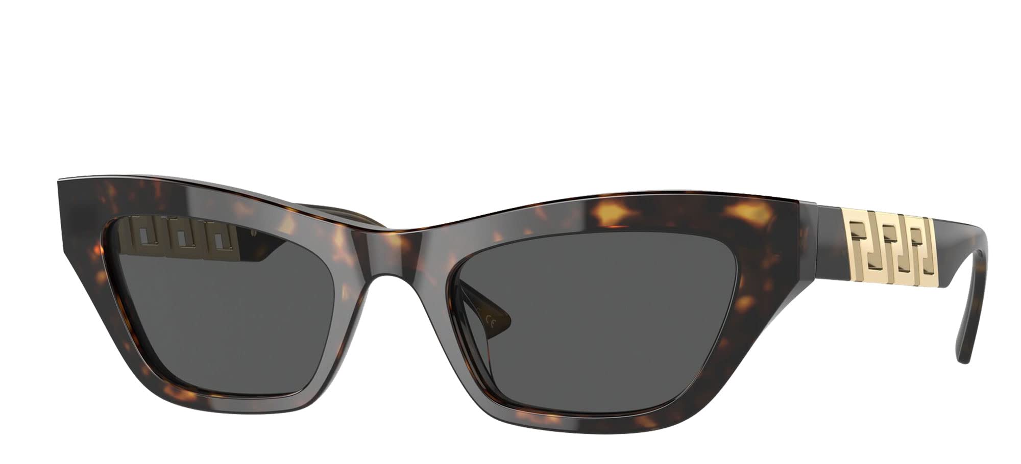 Versace Sunglasses VE4419 10887 52mm Havana / Dark Grey Lens