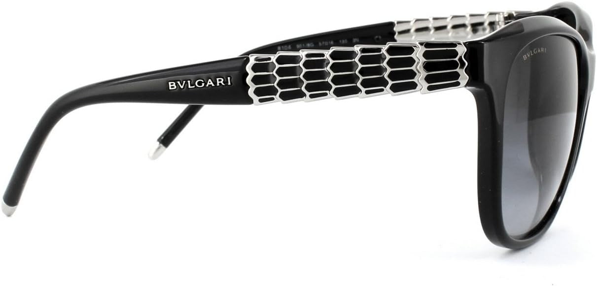 Bvlgari Sunglasses BV8104 901/8G 57mm Black / Grey Gradient Lens