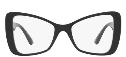 Versace Eyeglasses VE3312 GB1 53mm Black / Demo Lens