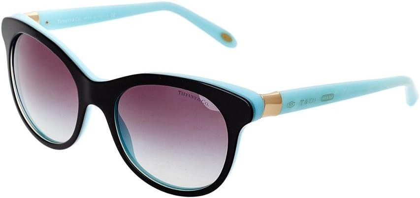 Tiffany & Co Sunglasses TF4125 81633C 52mm Black-Shot-Blue / Grey Gradient Lens