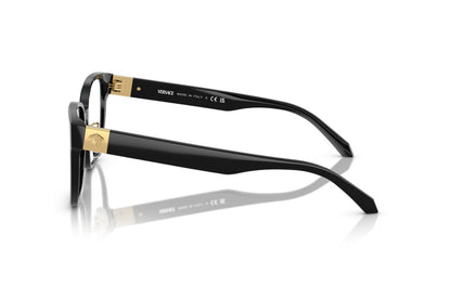 Versace Eyeglasses VE3360D GB1 54mm Black / Demo Lens