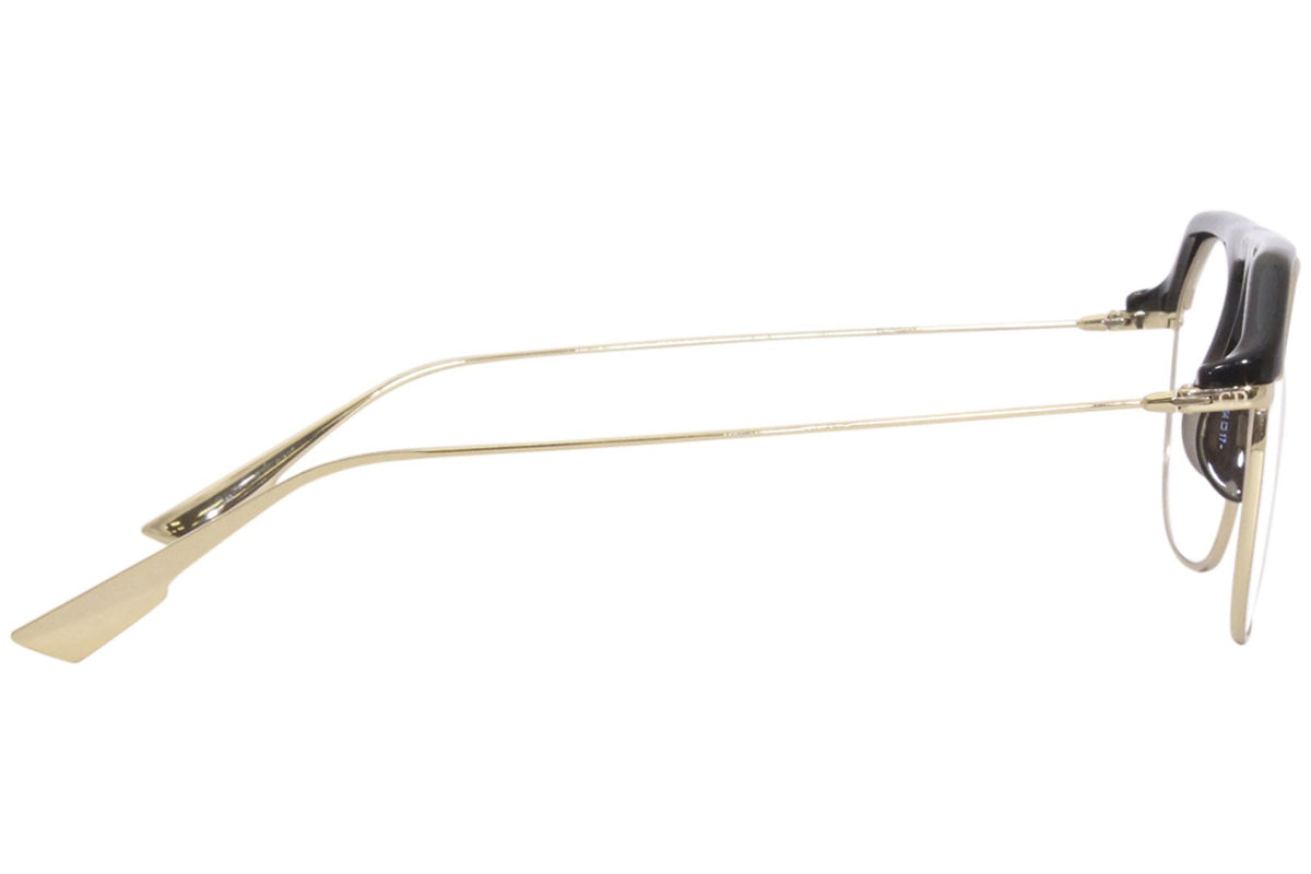 Dior Homme DIORSTELLAIREV U76 Eyeglasses 54mm Black Gold / Clear Demo Lens