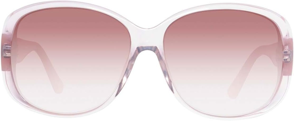 Swarovski SK0012 57F Sunglasses 60mm Transparent Pink / Pink Brown Gradient Lens