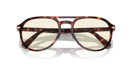 Persol Sunglasses PO3235S 24BL 55mm Havana / Photochromatic Clear To Blue Lens