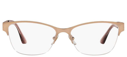 Versace Eyeglasses VE1270 1412 54mm Rose Gold / Demo Lens