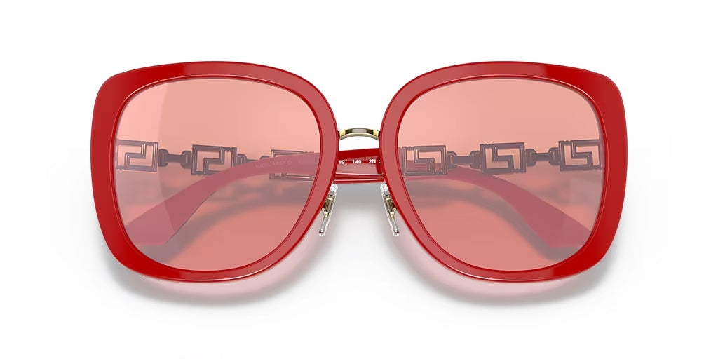 Versace CNYEdition Sunglasses VE4407D 5065C8 56mm Red / Pink Lens