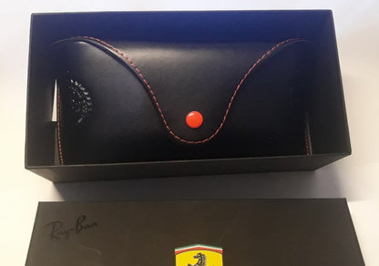 Ray-Ban RB2448NM F60230 SCUDERIA FERRARI 51mm Black / Silver Flash Lens