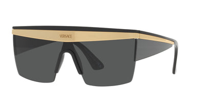 Versace Sunglasses VE2254 100287 44mm Black / Dark Grey Lens