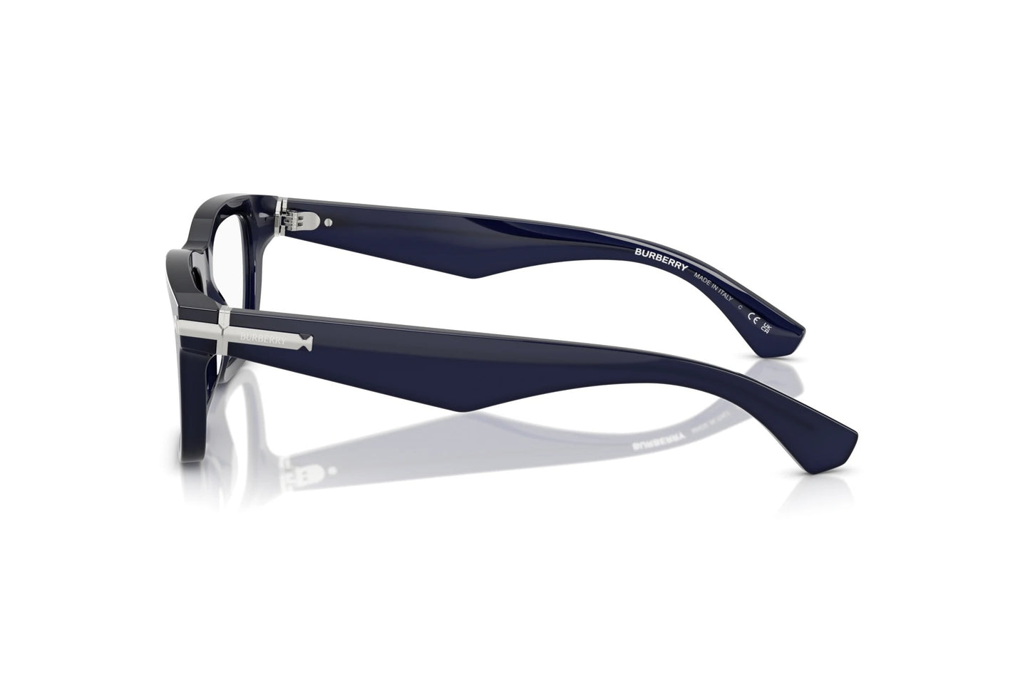 Burberry BE2419 4120 Eyeglasses 51mm Blue / Clear Demo Lens
