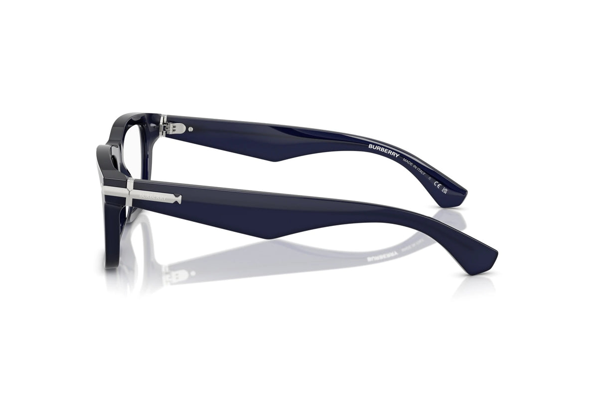 Burberry BE2419 4120 Eyeglasses 51mm Blue / Clear Demo Lens