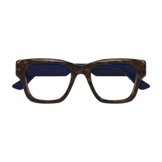 Gucci Eyeglasses GG1669O 006 52mm Havana / Demo Lens