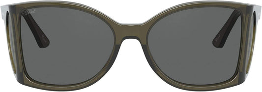Persol Sunglasses PO0005 1103B1 54mm Grey Smoke / Dark grey Lens
