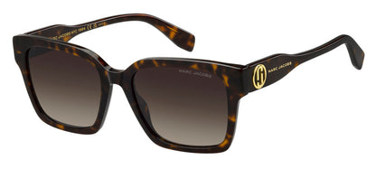 Marc Jacobs MARC 814/S 086-HA Sunglasses 53mm Havana / Brown Gradient Lens