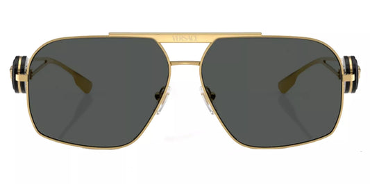 Versace Sunglasses VE2269 100287 62mm Gold / Dark Grey Lens