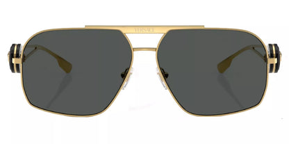 Versace Sunglasses VE2269 100287 62mm Gold / Dark Grey Lens