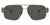 Versace Sunglasses VE2269 100287 62mm Gold / Dark Grey Lens