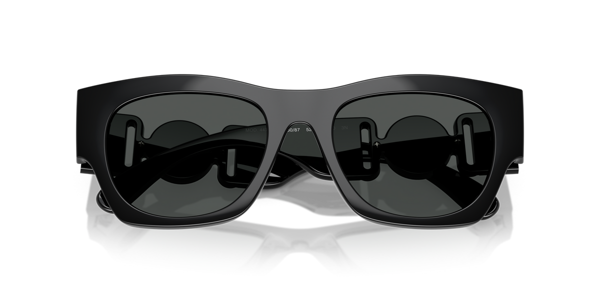Versace Sunglasses VE4479U 536087 52mm Black / Dark Grey Lens