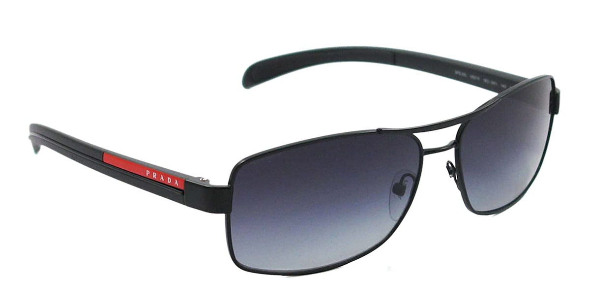 Prada Sport Sunglasses PS50LS 1B0-3M1 Black / Grey Gradient Lens