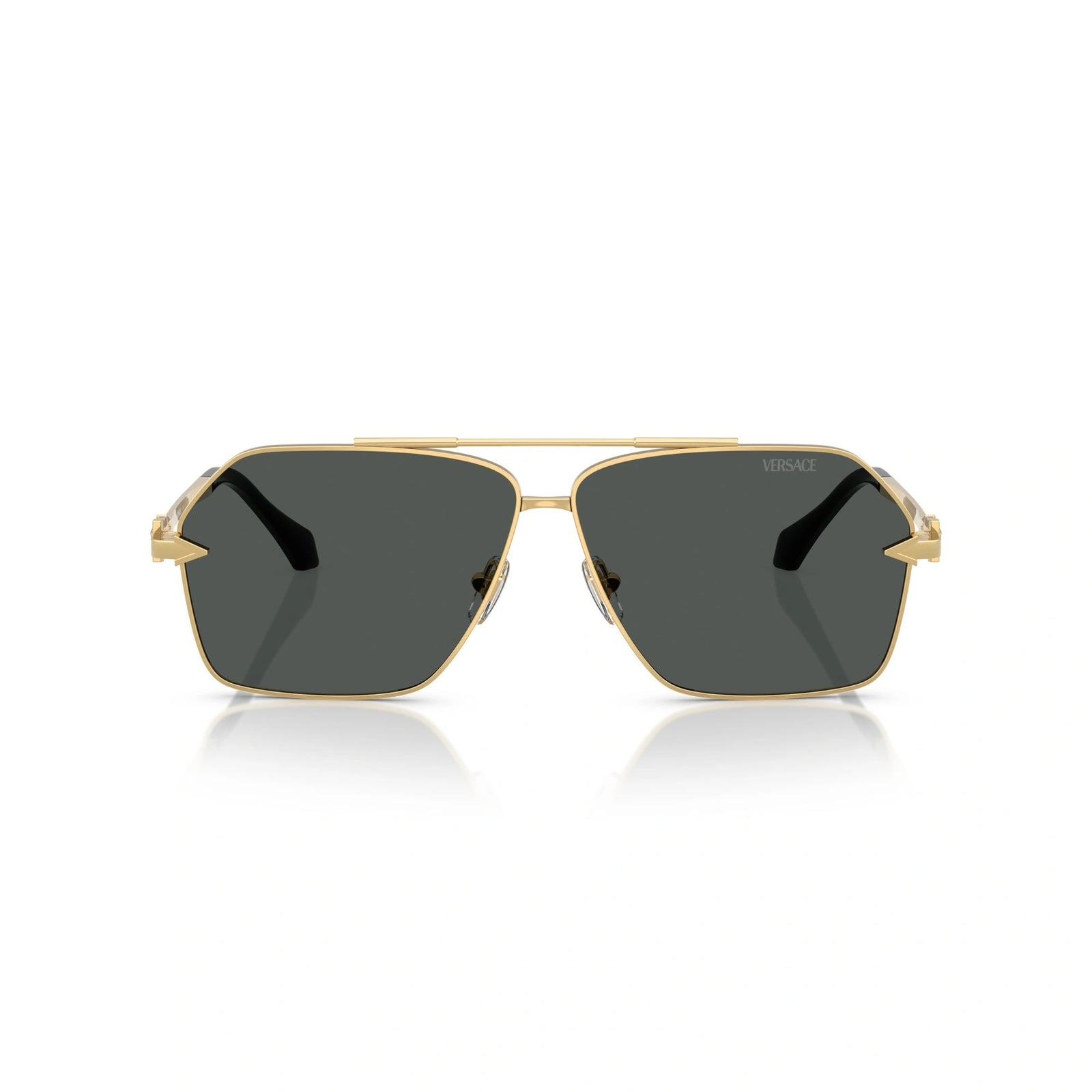 Versace Sunglasses VE2284 100287 63mm Gold / Dark Grey Lens