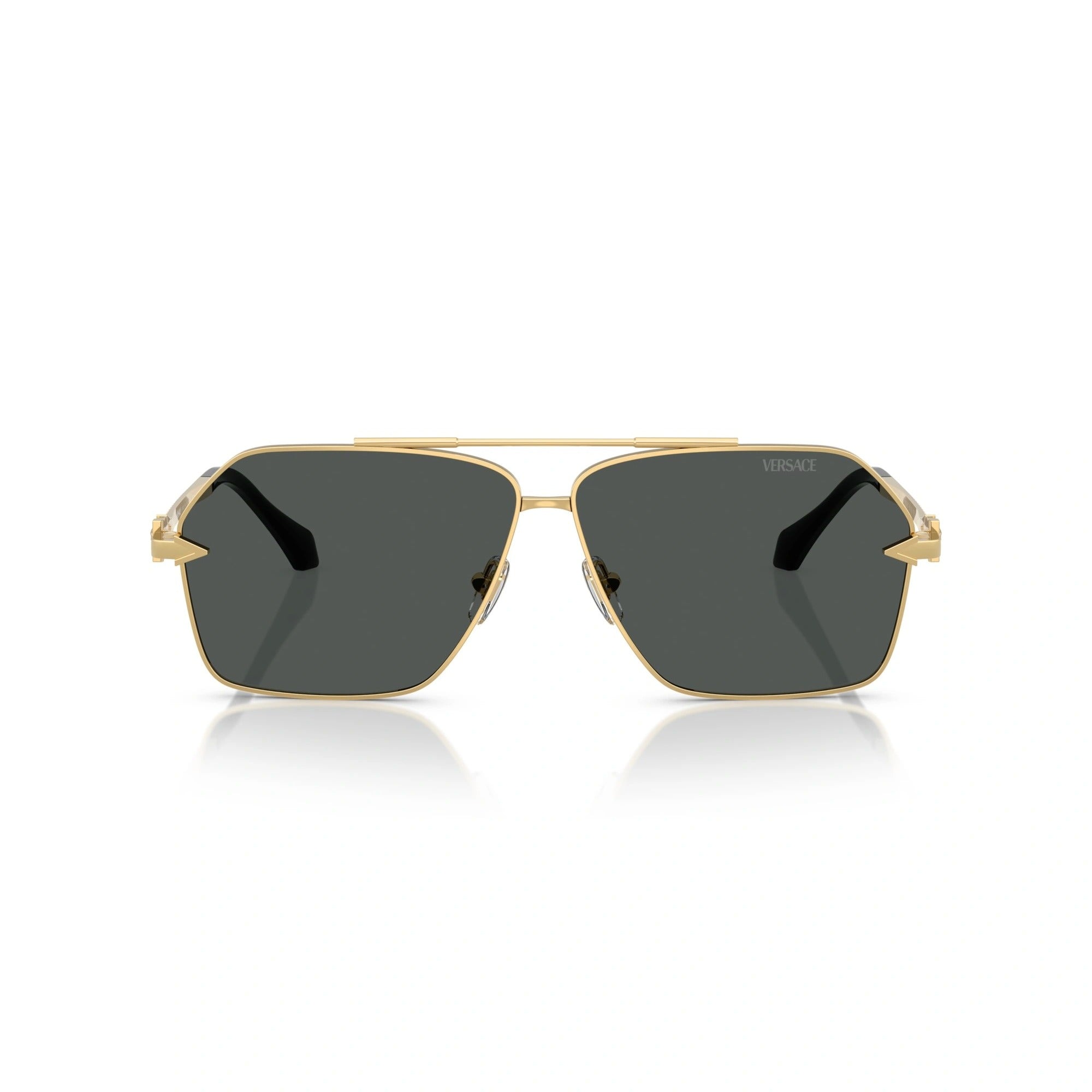 Versace Sunglasses VE2284 100287 63mm Gold / Dark Grey Lens