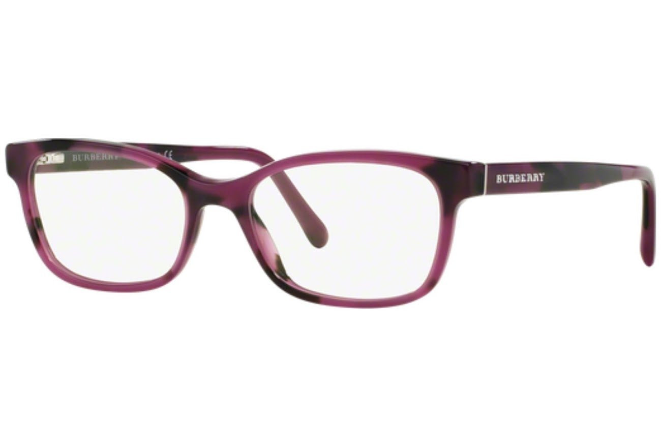 Burberry Eyeglasses BE2201 3519 52mm Spotted Violet / Demo Lens