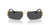 Versace Sunglasses VE2257 100287 60mm Gold / Dark Grey Lens