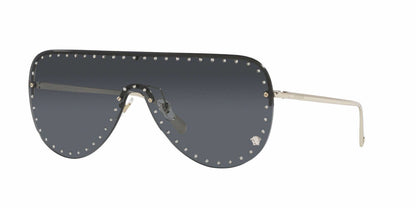 Versace Sunglasses VE2230B 125280 45mm Pale Gold / Dark Blue Lens